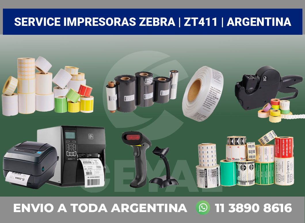 Service impresoras Zebra | ZT411 | Argentina