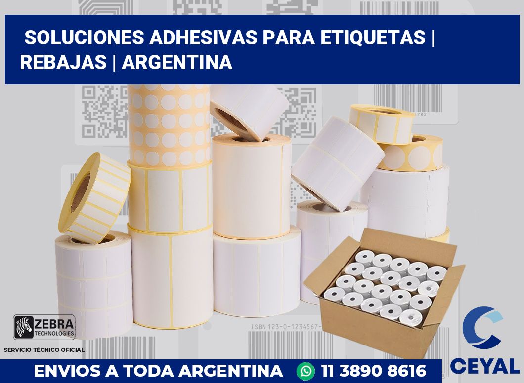 Soluciones adhesivas para etiquetas | Rebajas | Argentina