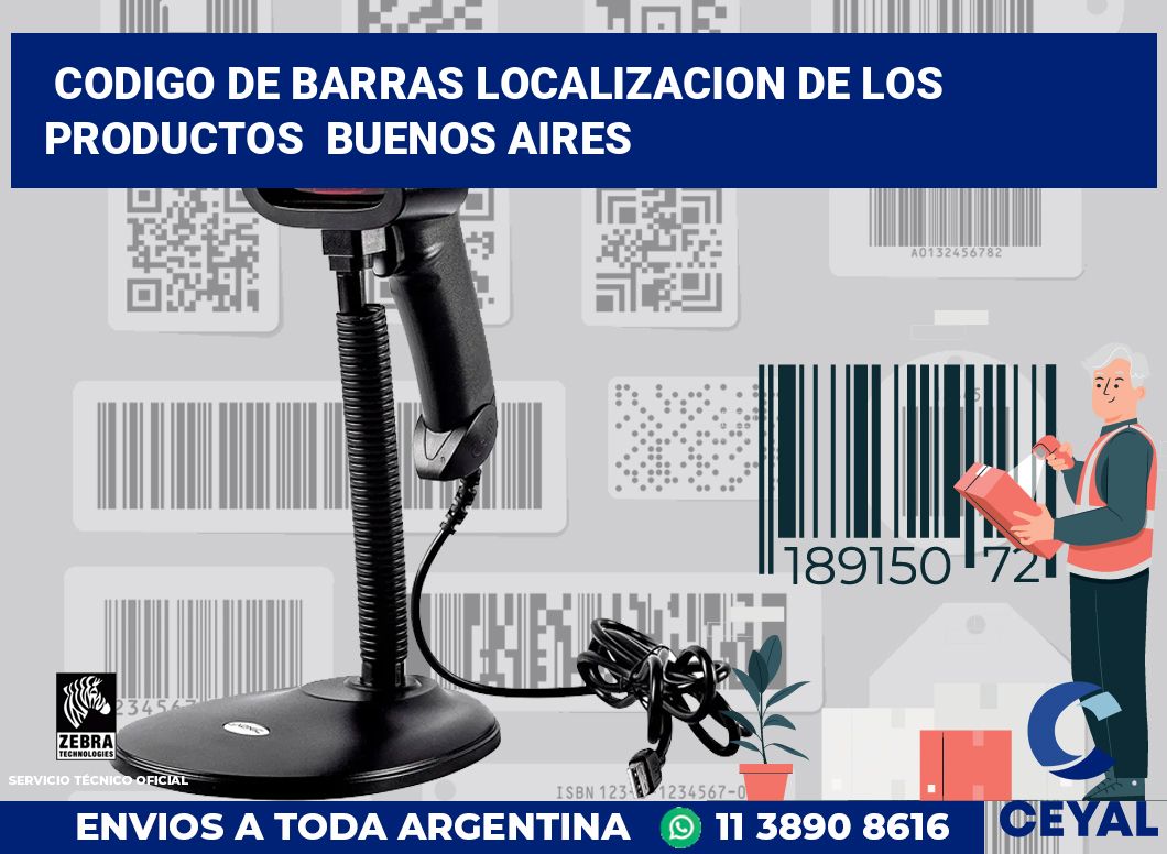 codigo de barras localizacion de los productos Buenos Aires