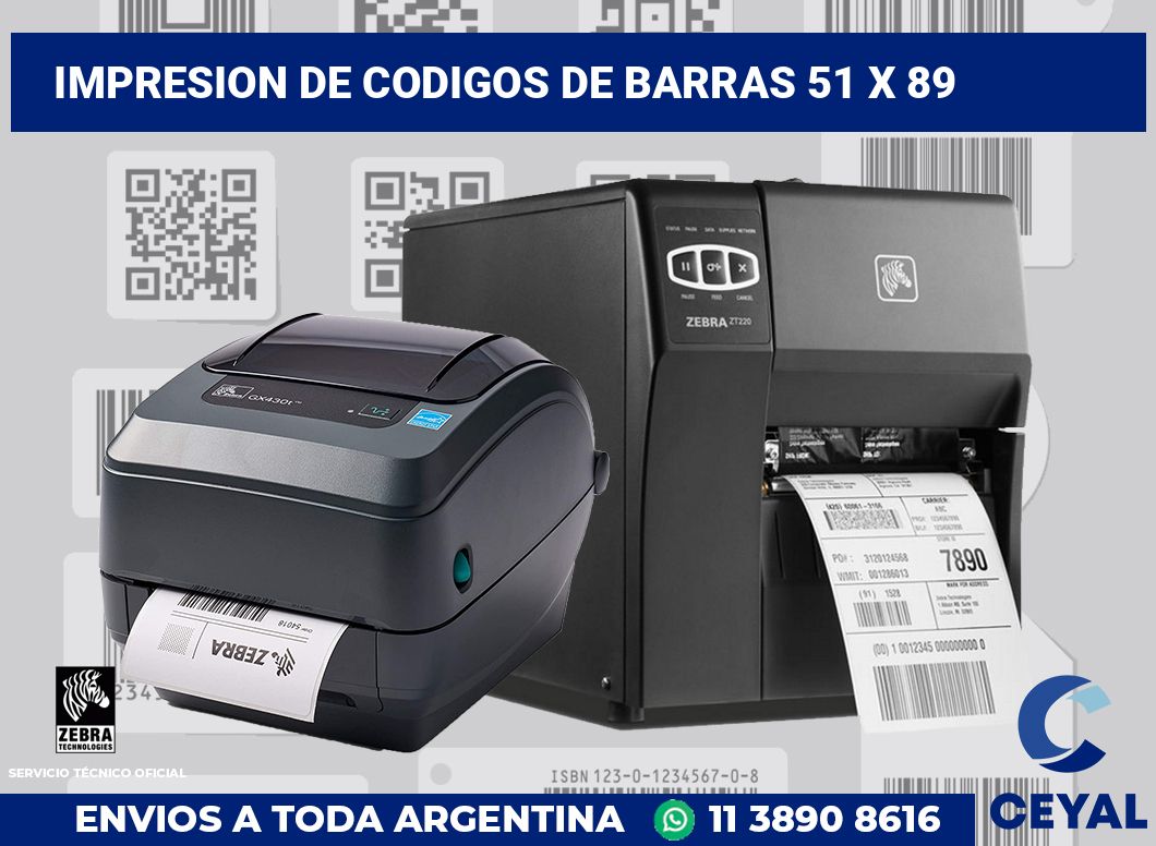impresion de codigos de barras 51 x 89
