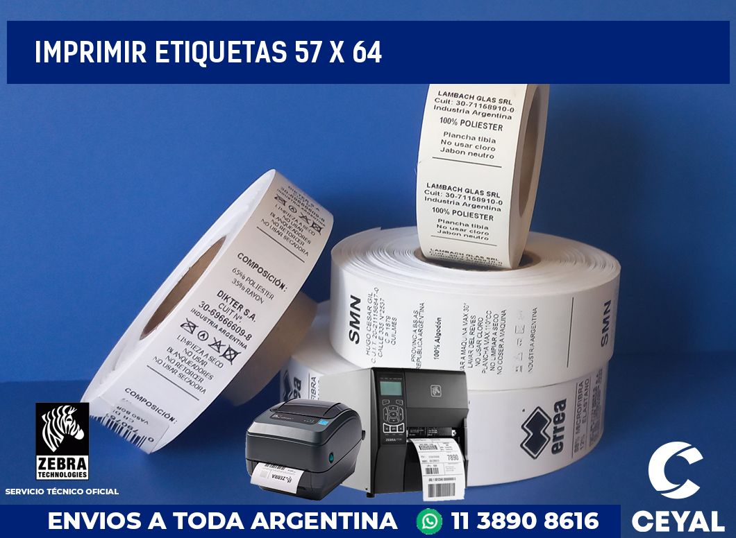 imprimir etiquetas 57 x 64