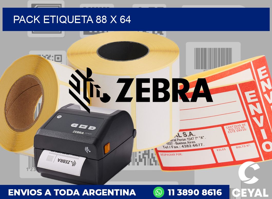 pack etiqueta 88 x 64