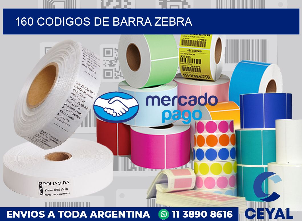 160 Codigos de barra Zebra