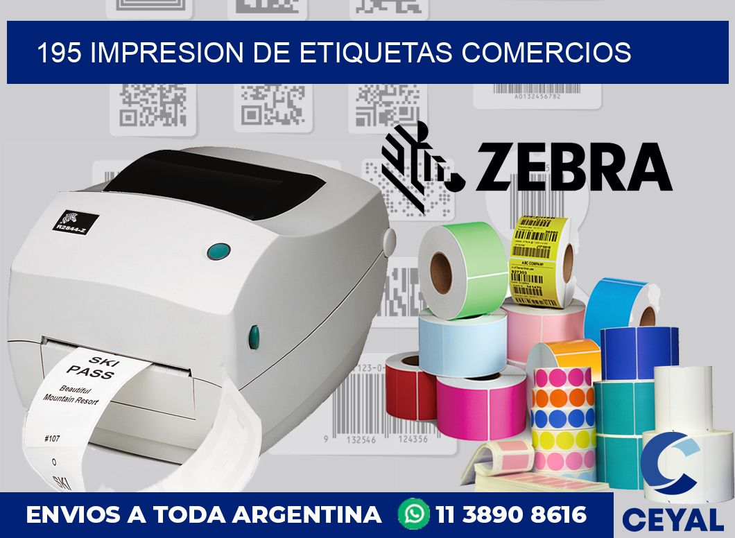 195 Impresion de etiquetas comercios