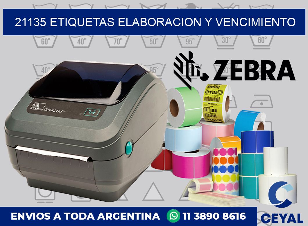 21135 Etiquetas elaboracion y vencimiento