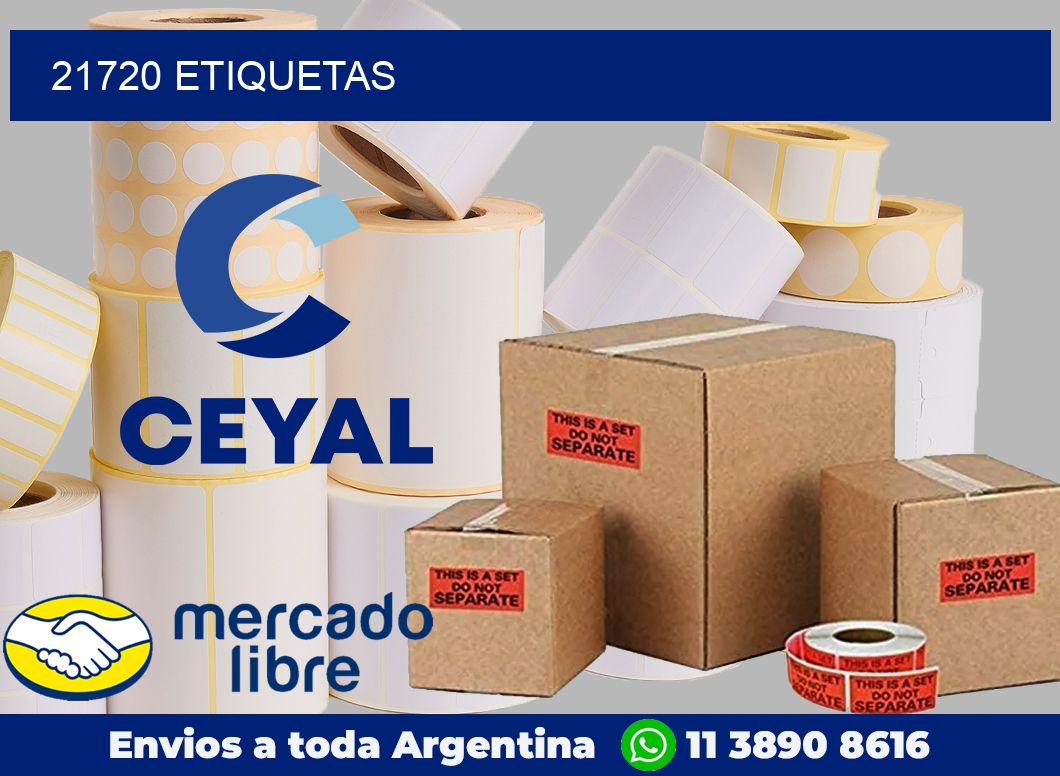 21720 etiquetas