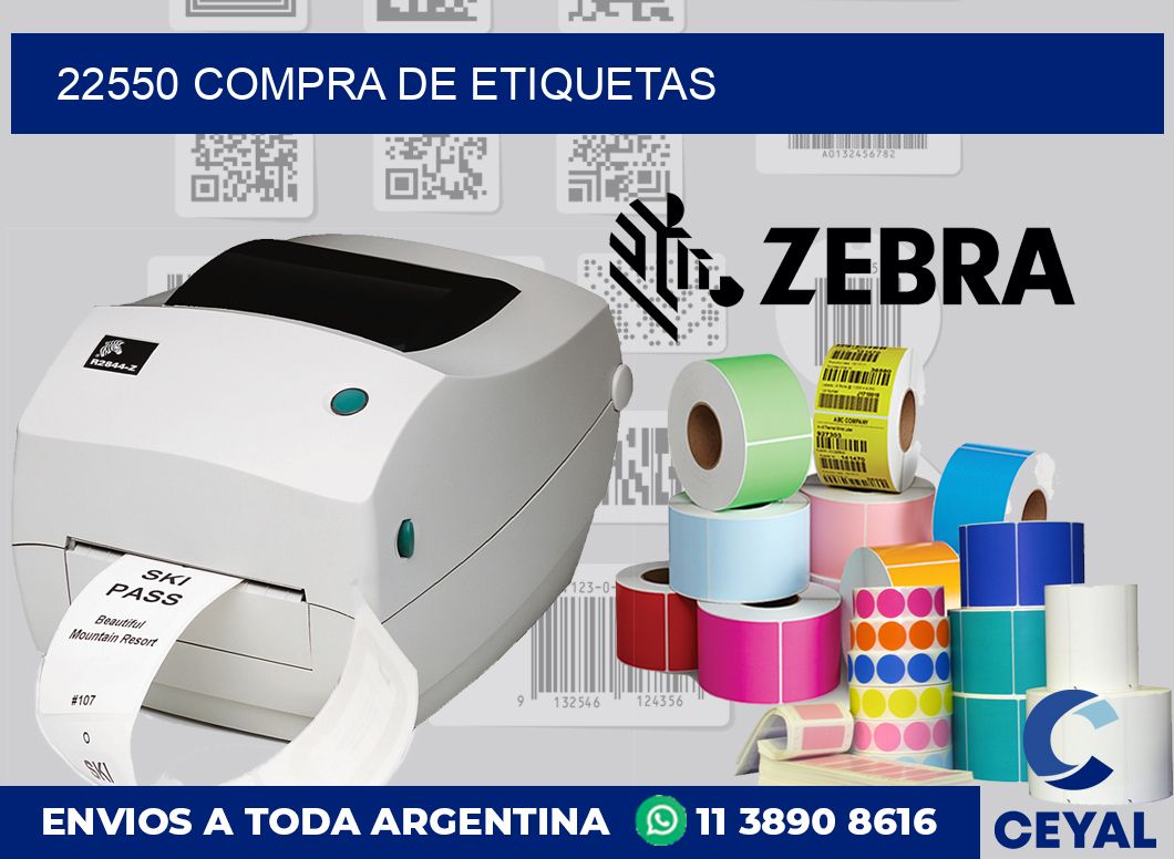 22550 compra de etiquetas
