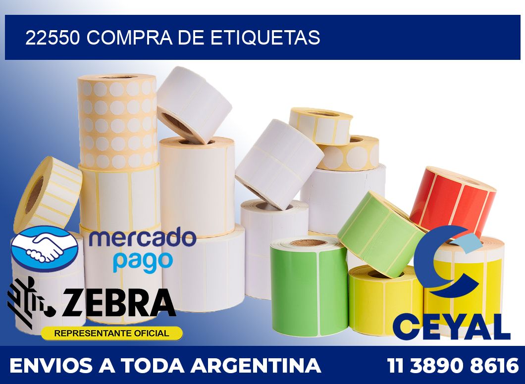 22550 compra de etiquetas