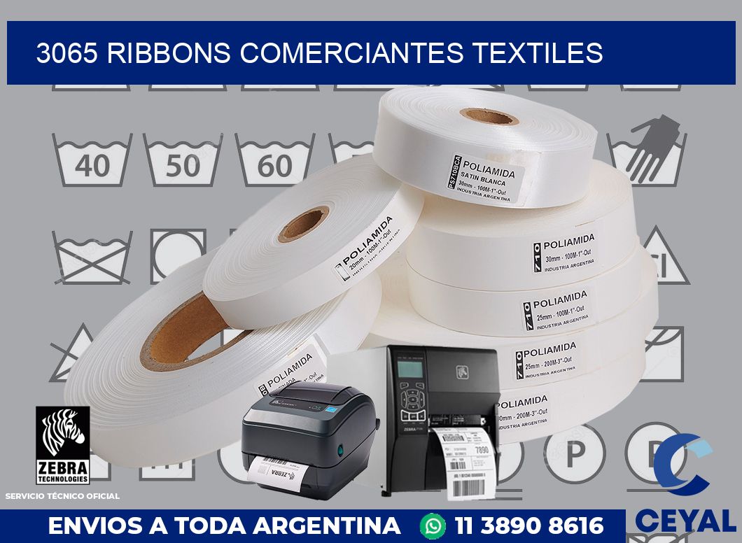 3065 ribbons comerciantes textiles
