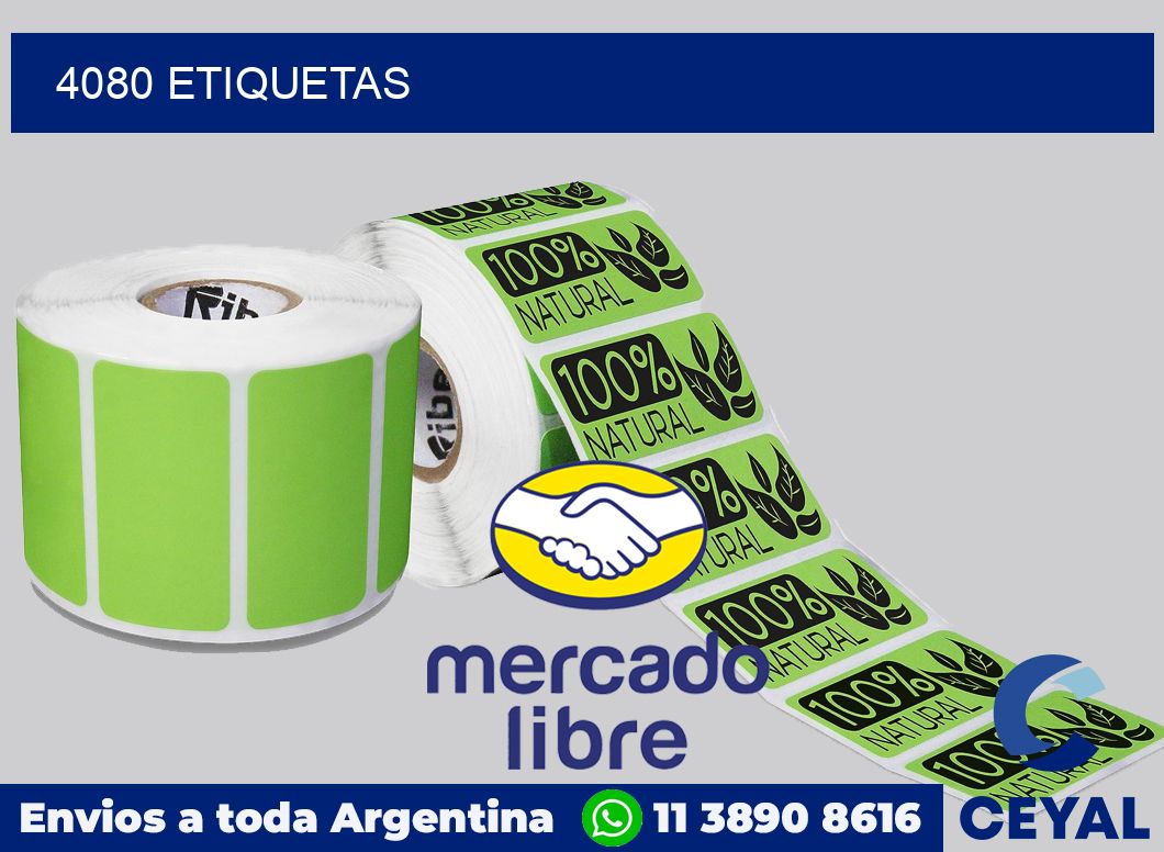 4080 etiquetas