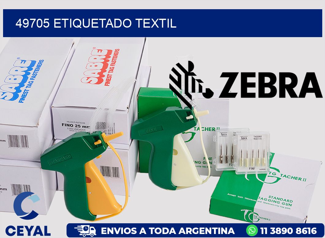 49705 Etiquetado textil