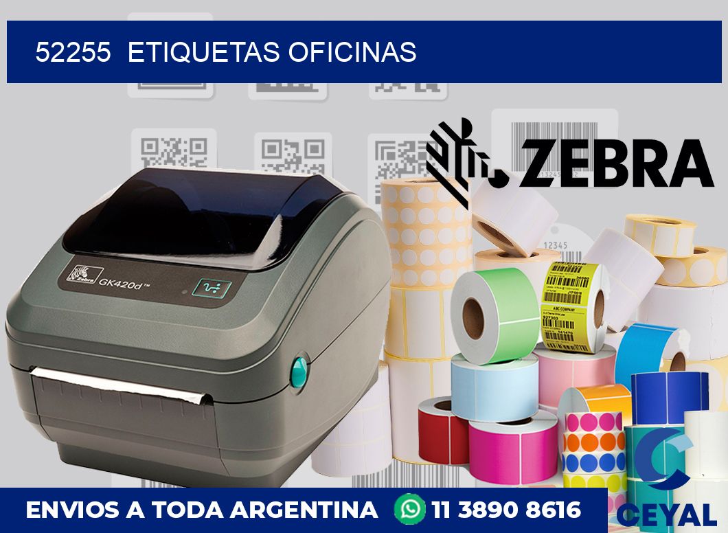 52255  Etiquetas oficinas