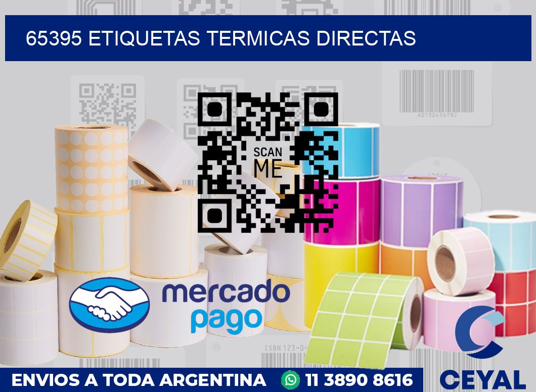 65395 Etiquetas termicas directas