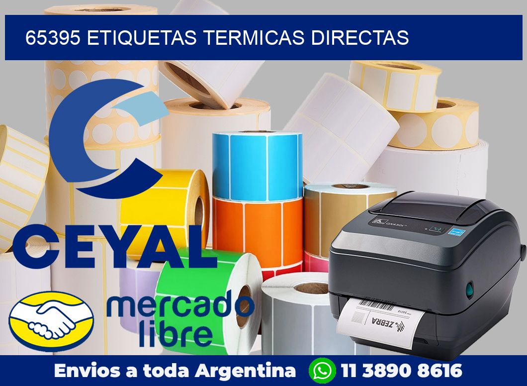 65395 Etiquetas termicas directas
