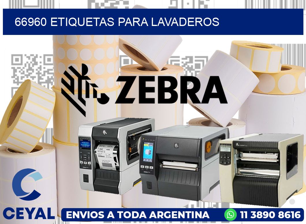 66960 Etiquetas para lavaderos