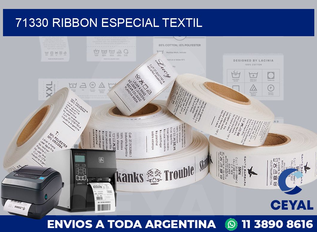 71330 ribbon especial textil