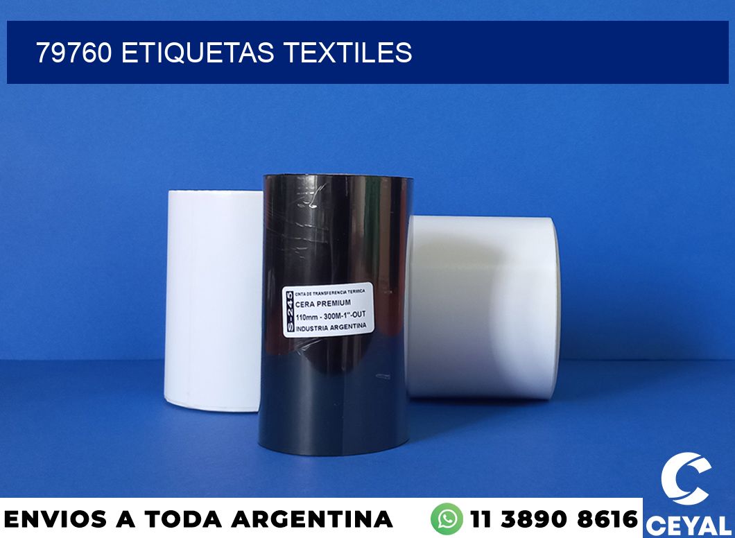 79760 etiquetas textiles