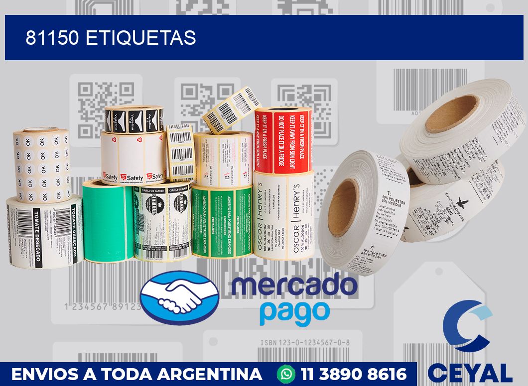 81150 etiquetas