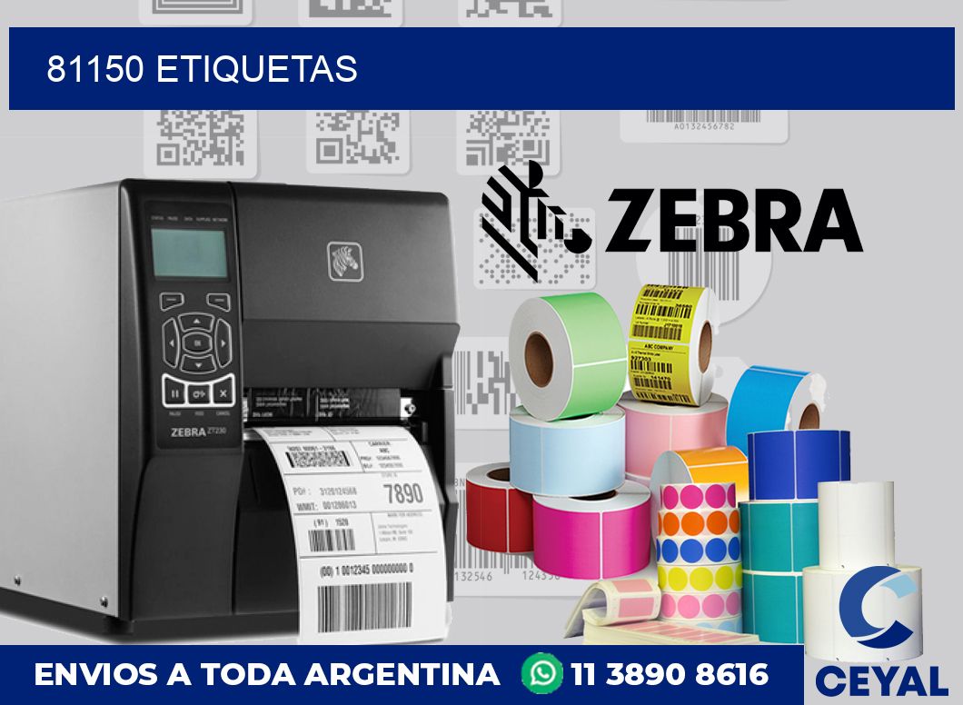 81150 etiquetas