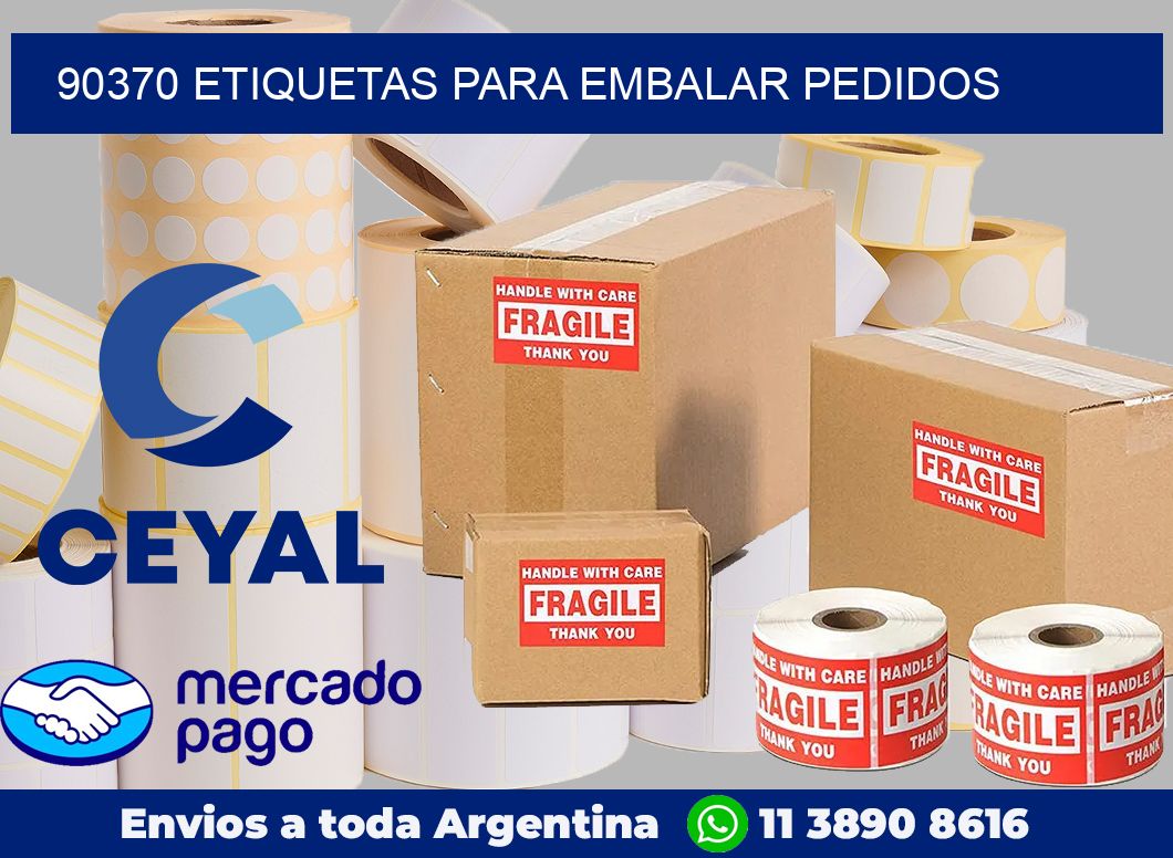 90370 Etiquetas para embalar pedidos