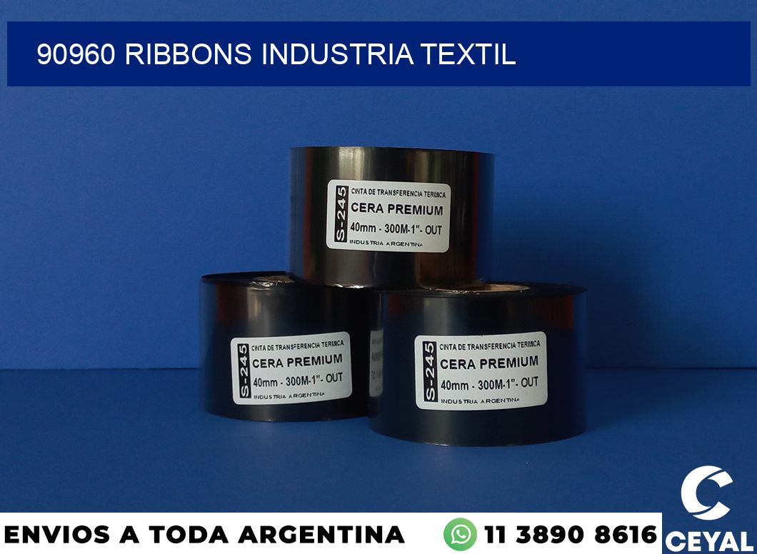 90960 ribbons industria textil