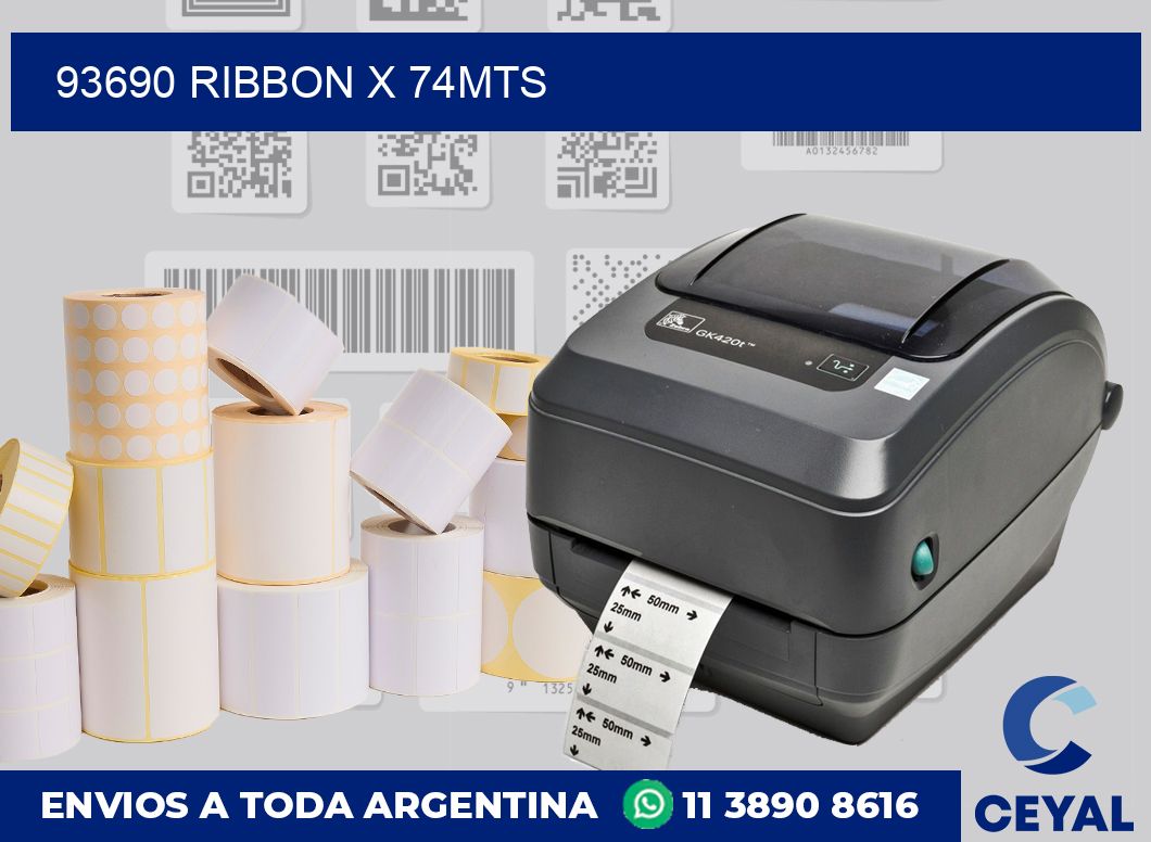 93690 ribbon x 74mts