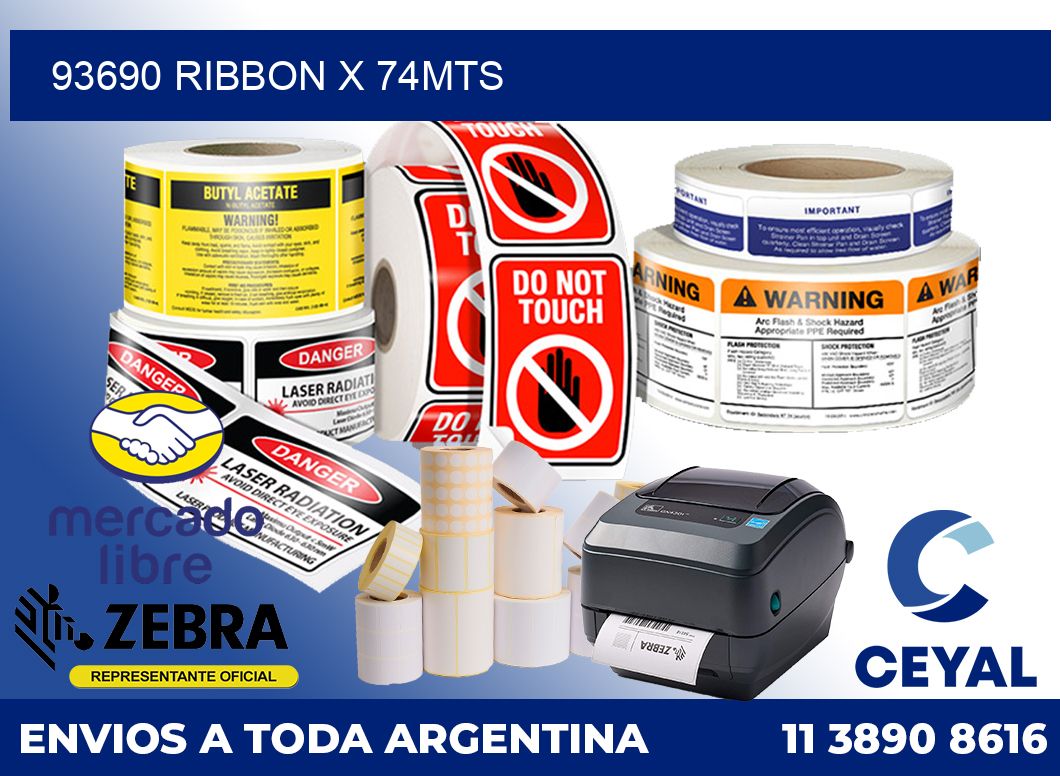 93690 ribbon x 74mts