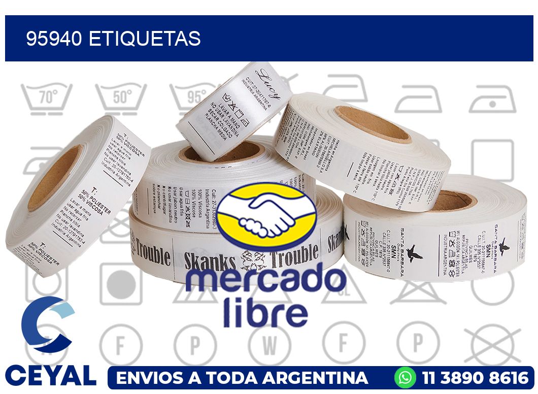 95940 etiquetas