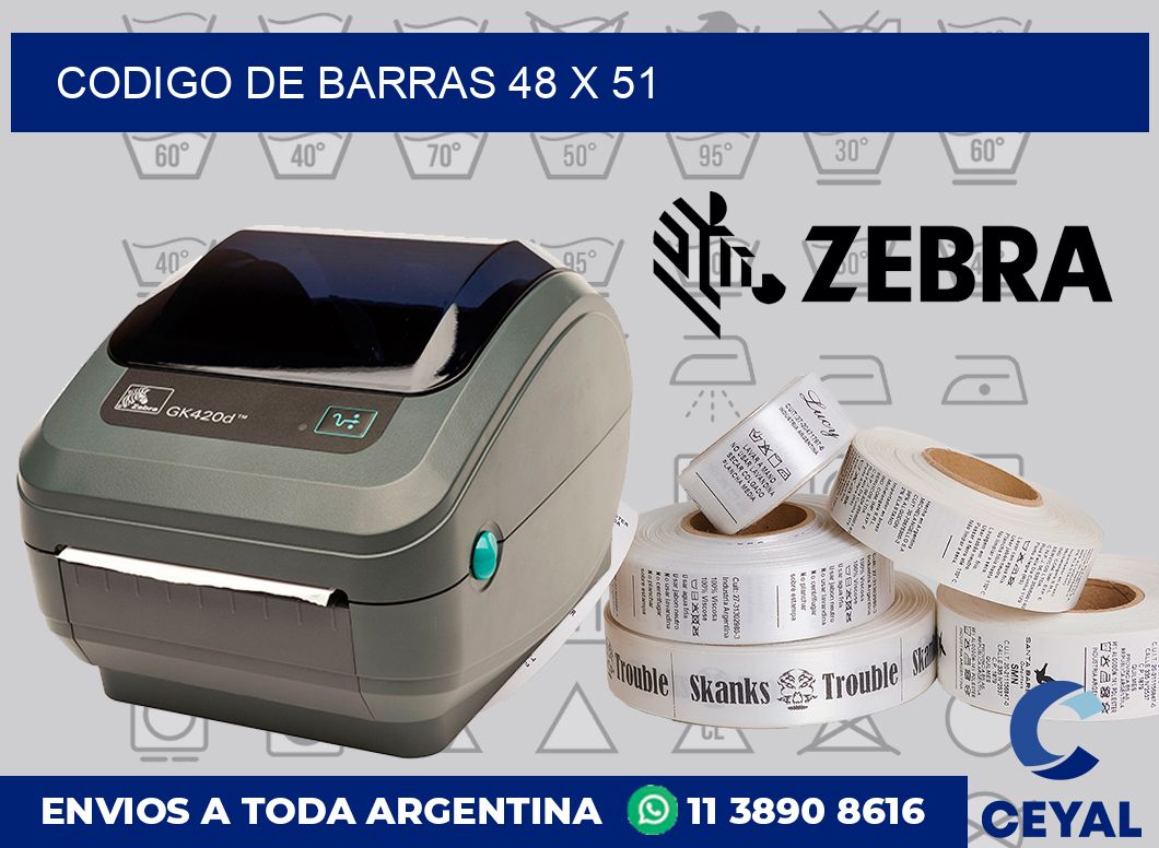 codigo de barras 48 x 51