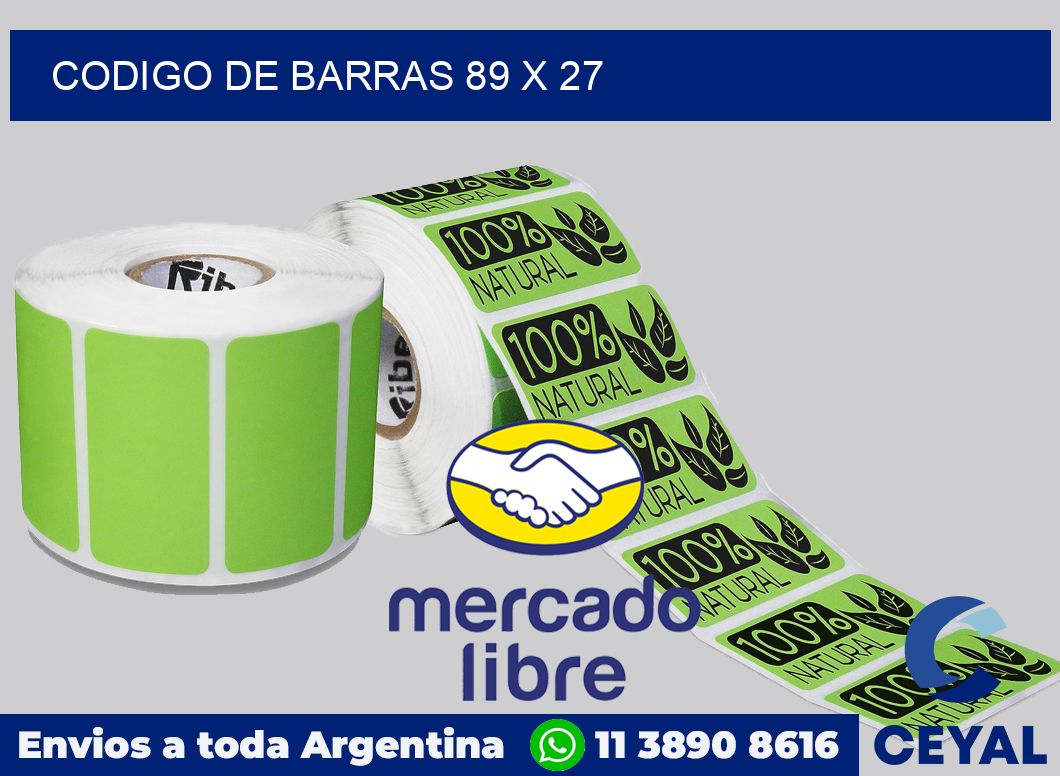 codigo de barras 89 x 27