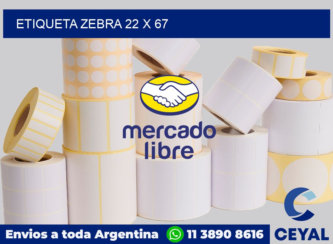 etiqueta zebra 22 x 67