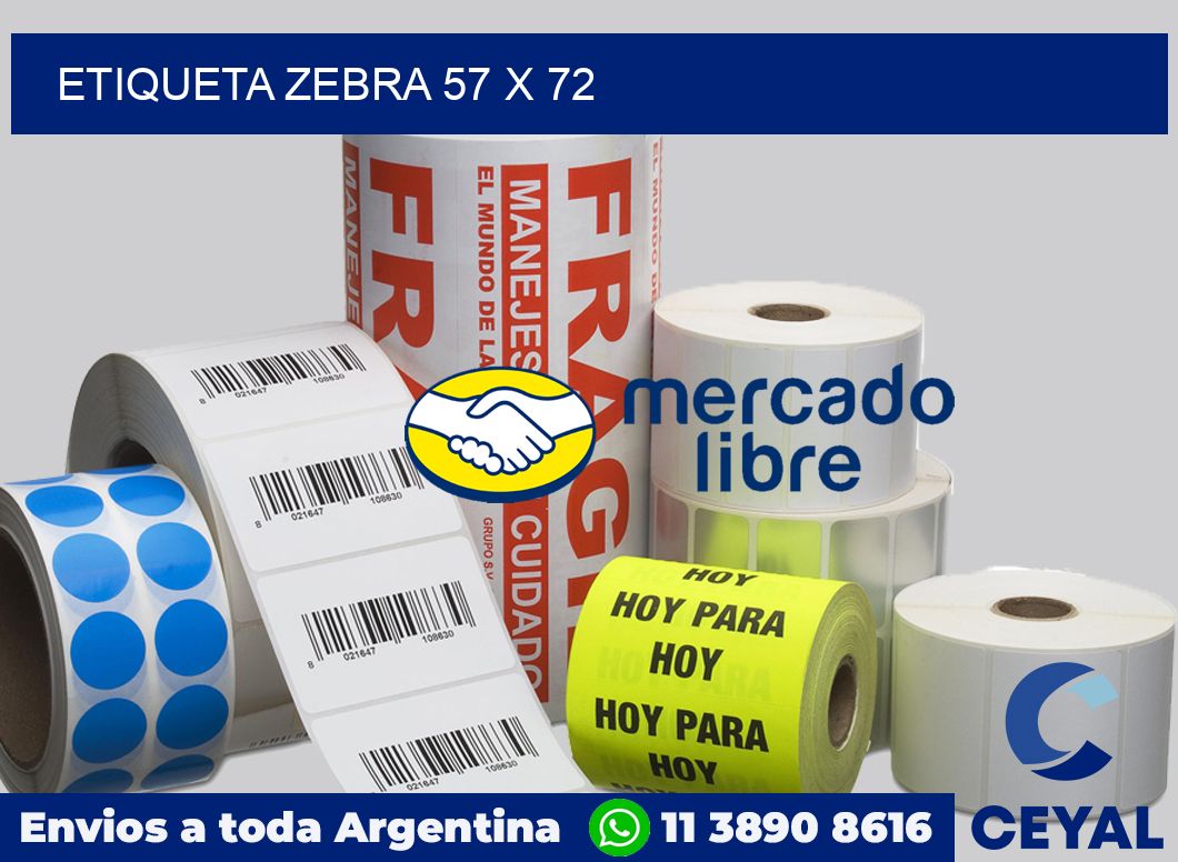 etiqueta zebra 57 x 72