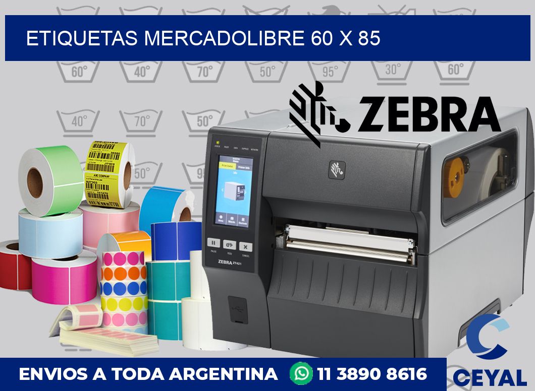 etiquetas mercadolibre 60 x 85