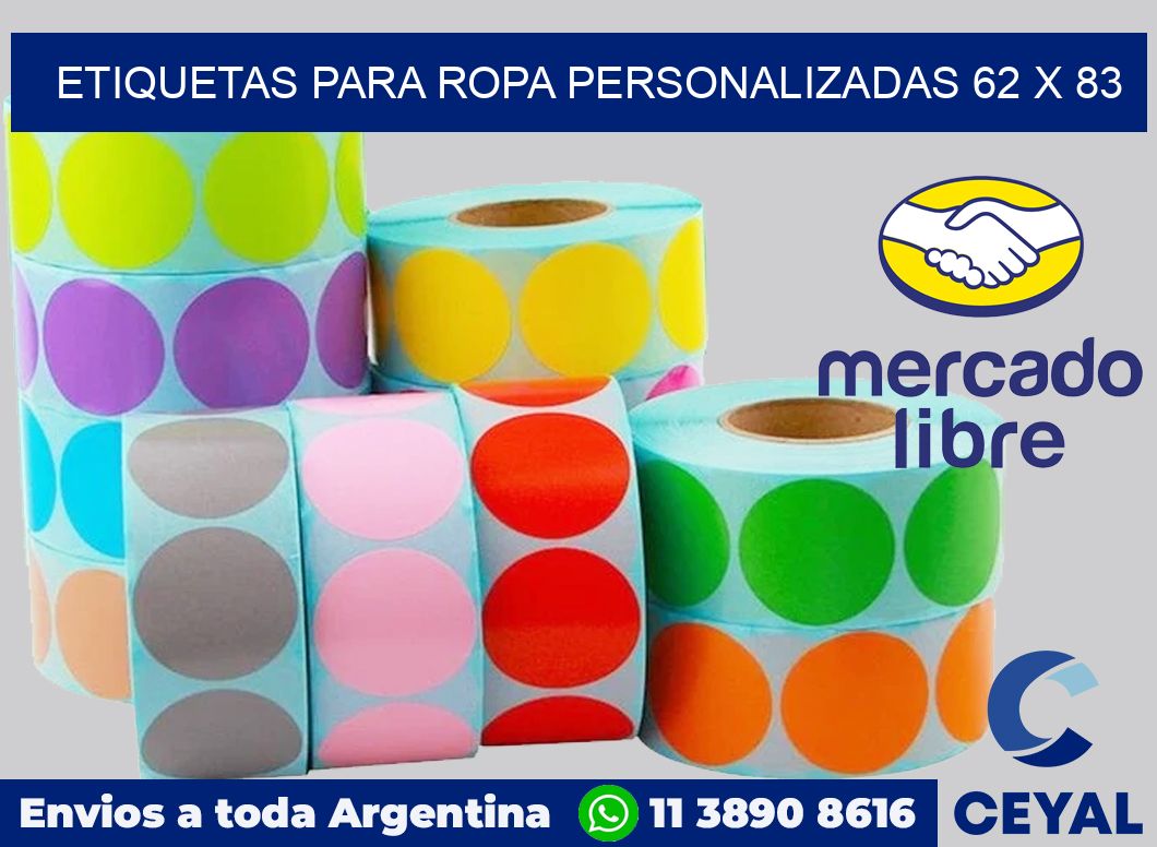 etiquetas para ropa personalizadas 62 x 83