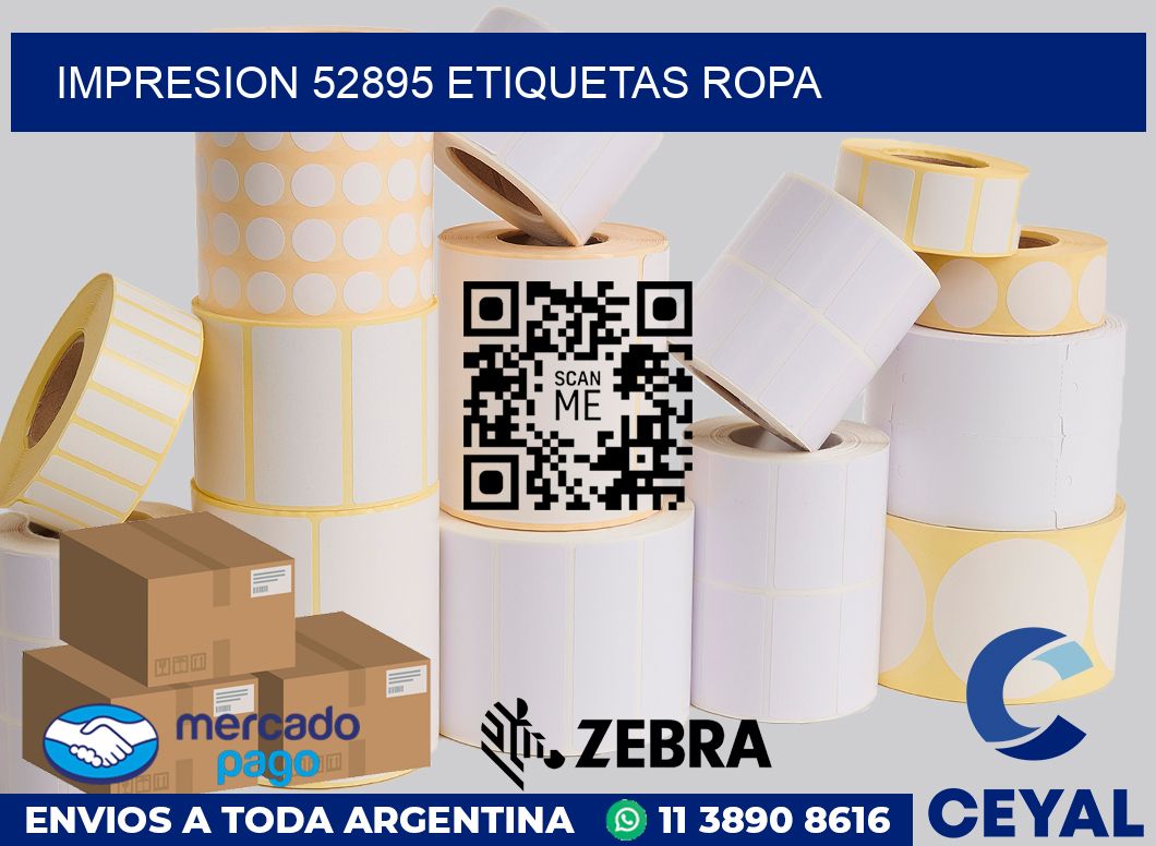 impresion 52895 etiquetas ropa