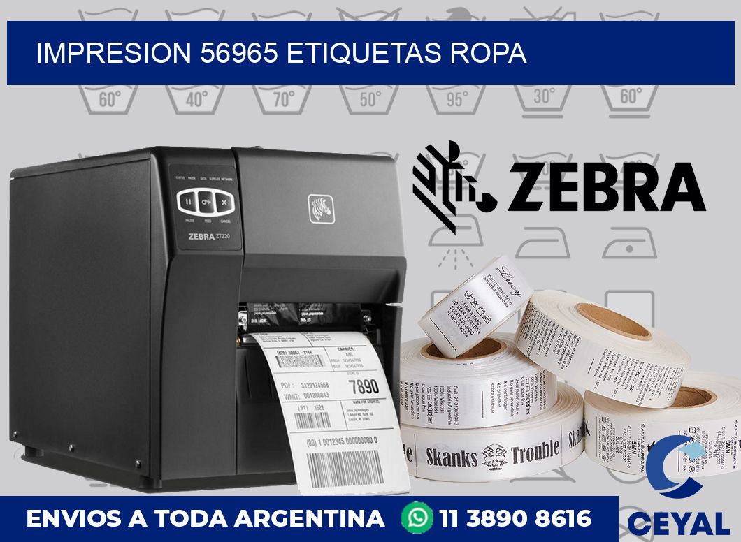 impresion 56965 etiquetas ropa