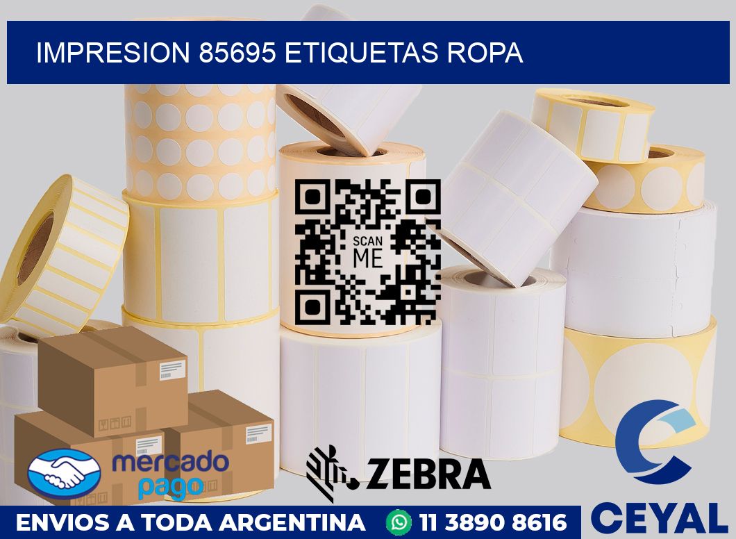 impresion 85695 etiquetas ropa