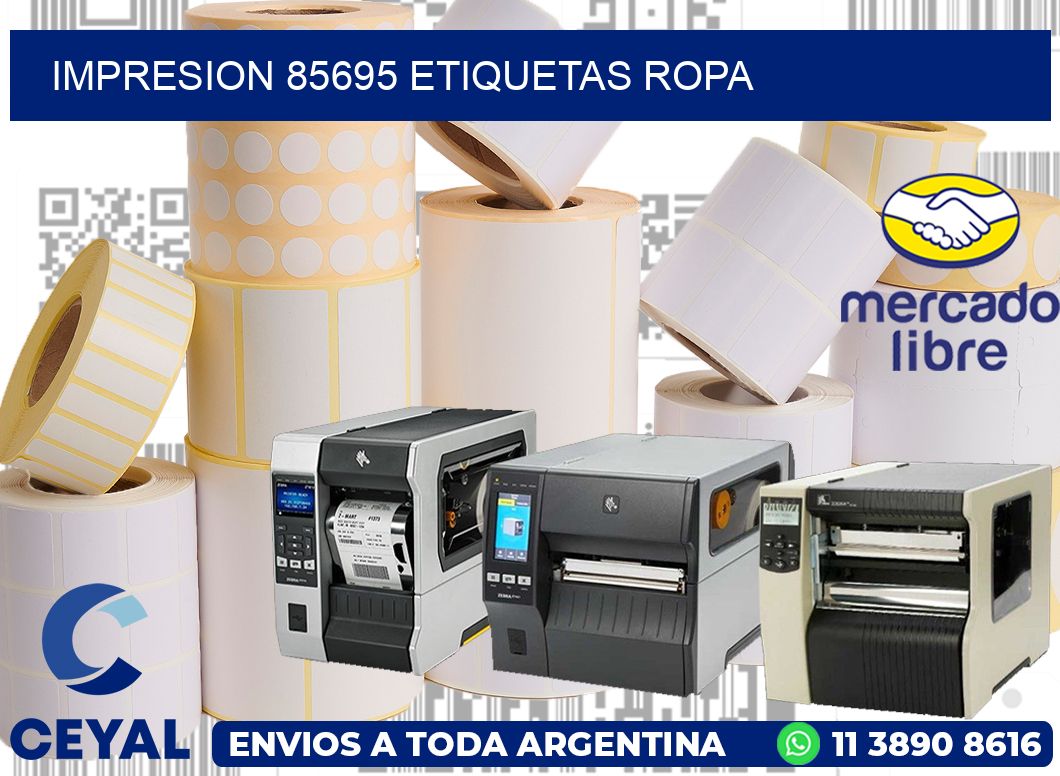 impresion 85695 etiquetas ropa