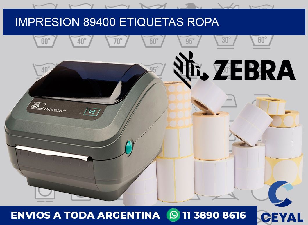 impresion 89400 etiquetas ropa