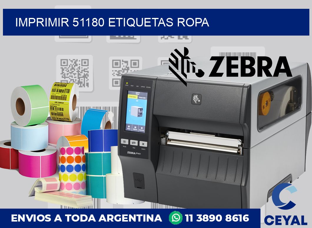 imprimir 51180 etiquetas ropa