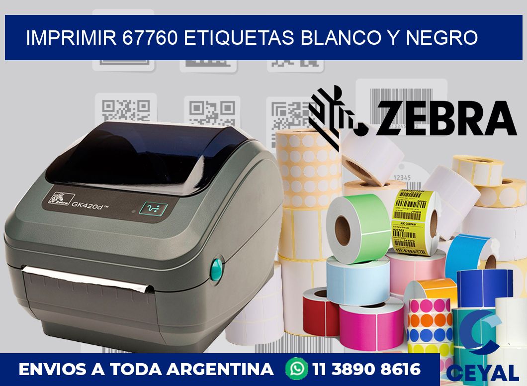 imprimir 67760 etiquetas blanco y negro