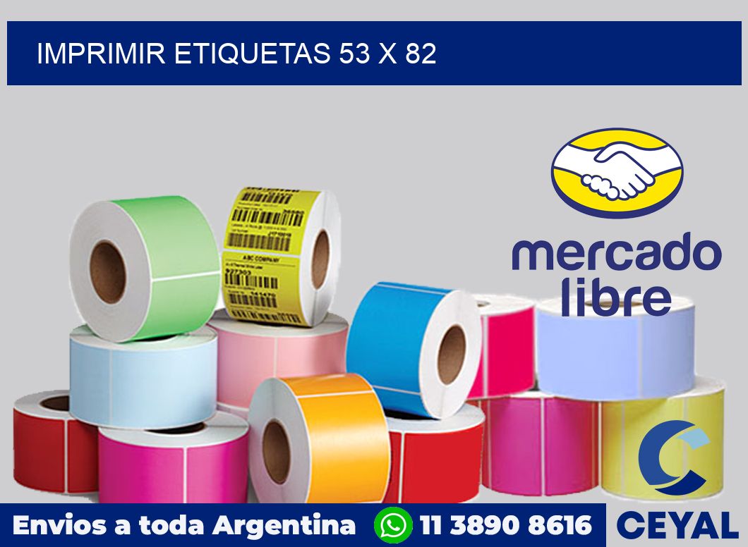 imprimir etiquetas 53 x 82