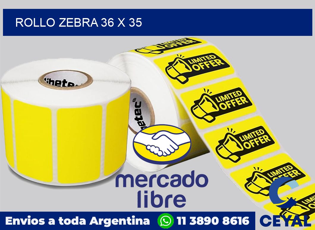 rollo zebra 36 x 35
