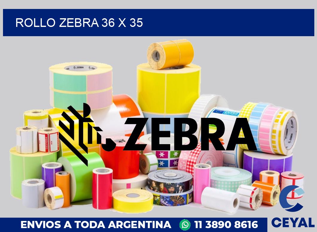 rollo zebra 36 x 35