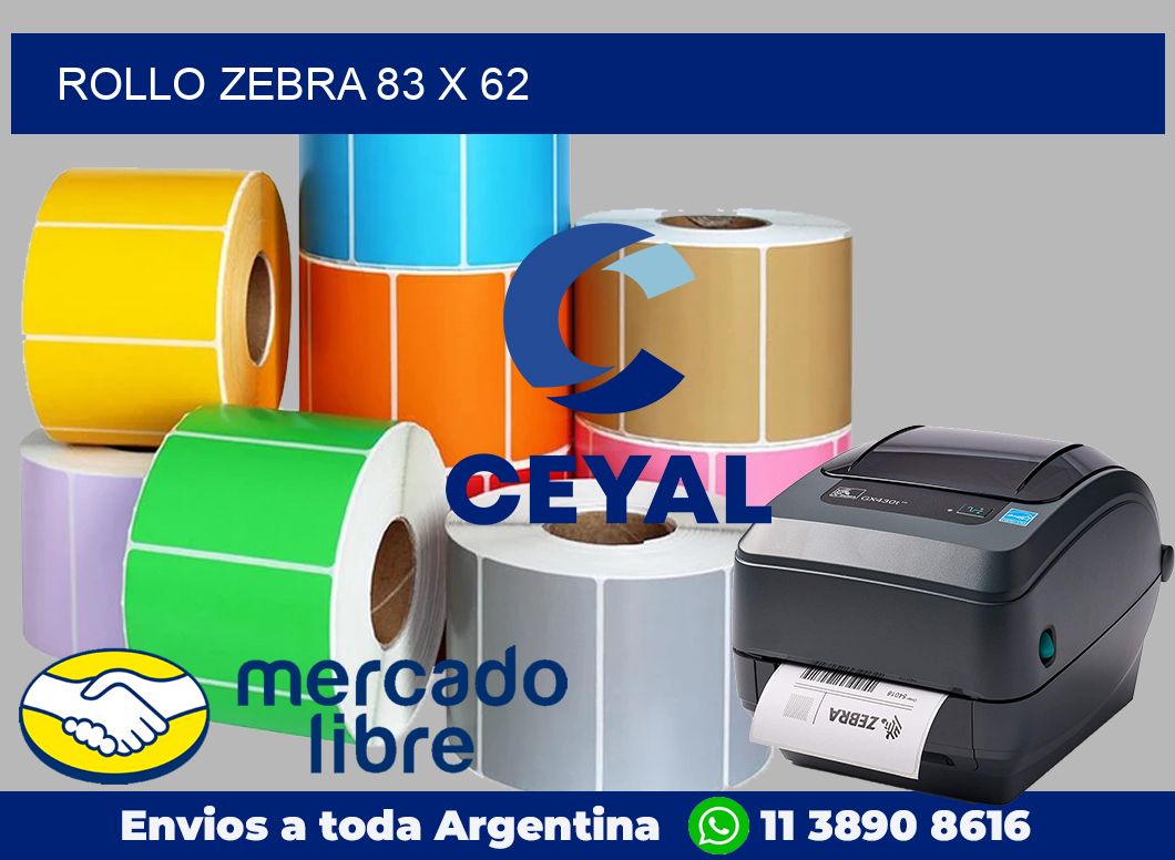 rollo zebra 83 x 62