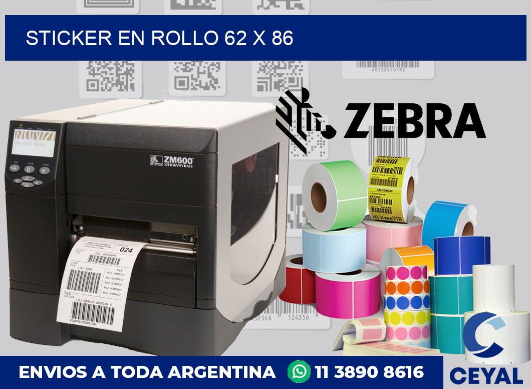 sticker en rollo 62 x 86