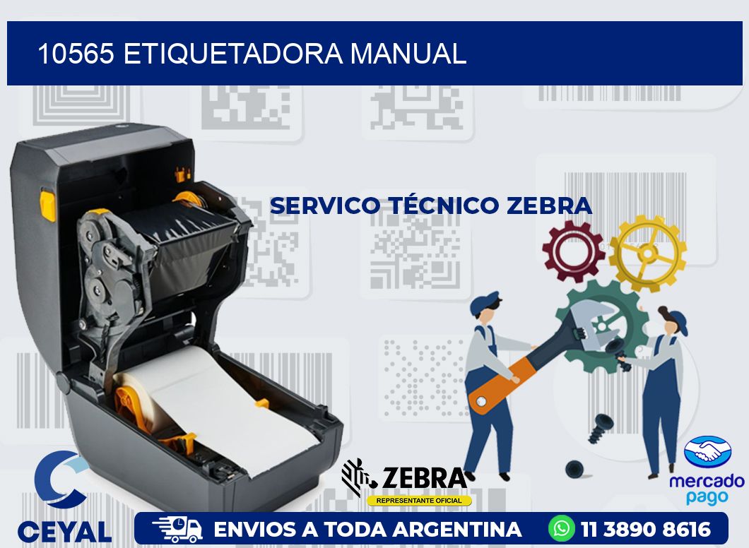 10565 ETIQUETADORA MANUAL