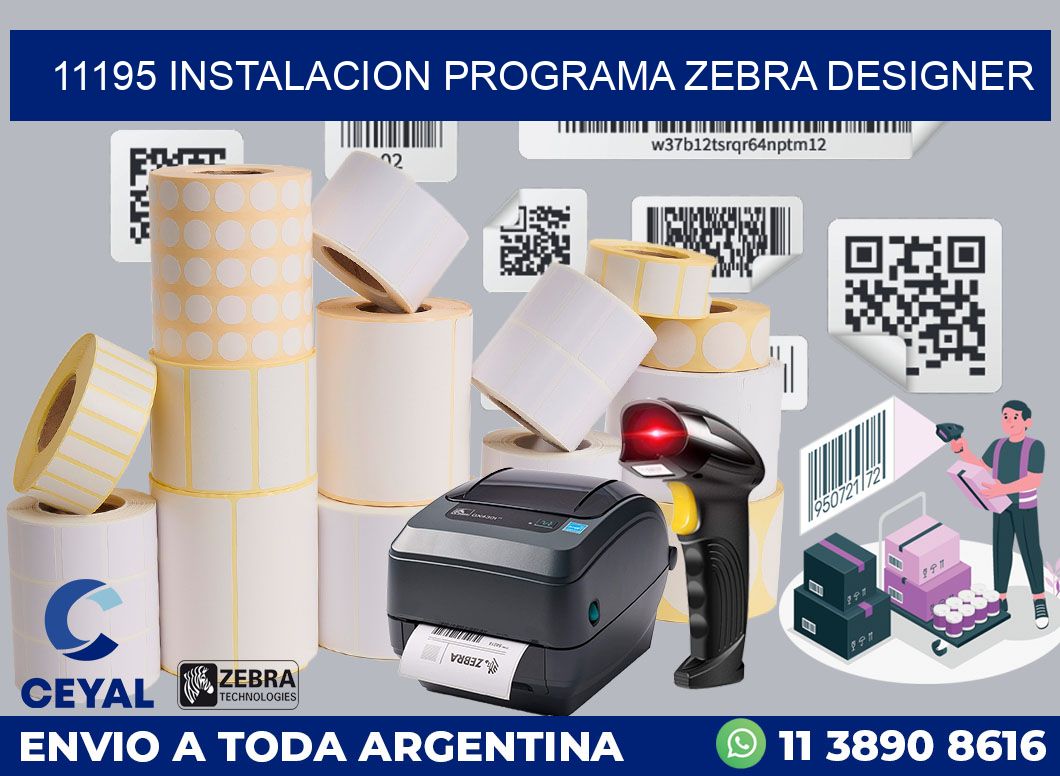 11195 INSTALACION PROGRAMA ZEBRA DESIGNER