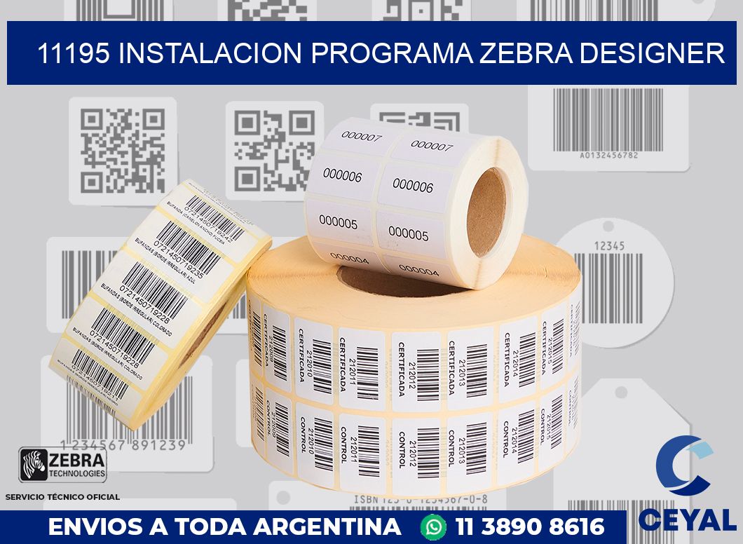 11195 INSTALACION PROGRAMA ZEBRA DESIGNER