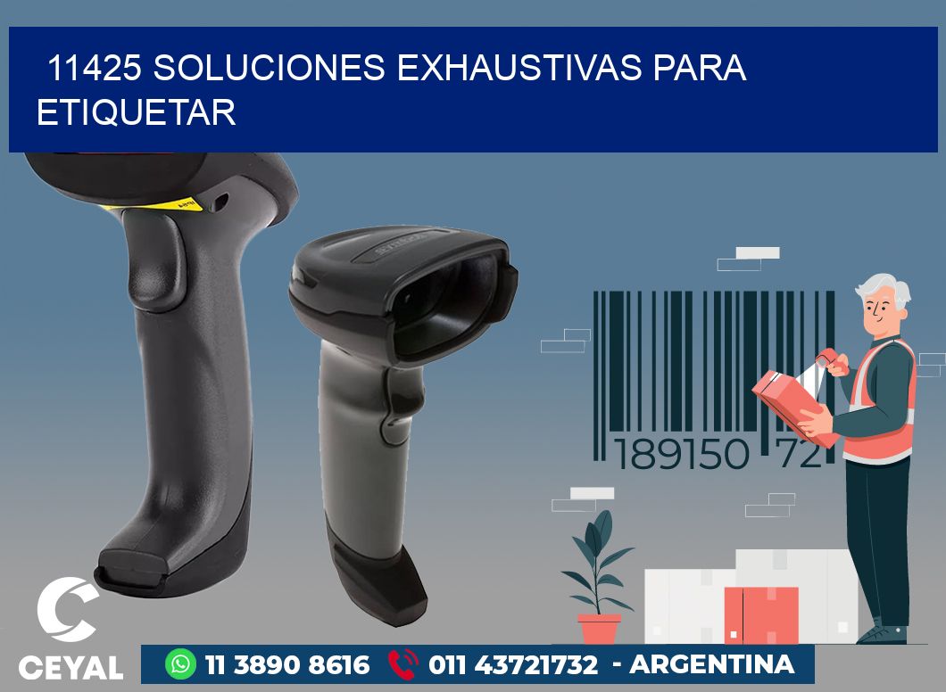 11425 SOLUCIONES EXHAUSTIVAS PARA ETIQUETAR